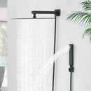 Ducha Chuveiro Á Gás 30x30 Inox com Ducha Manual Zeft