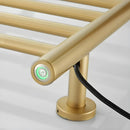 Toalheiro Elétrico Dourado Inox Rack Inox 70W 72x45cm Solaris