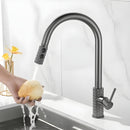 Torneira Gourmet Inox Monocomando Extensível Havyt Homedeccori