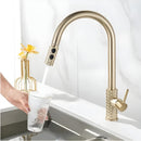 Torneira Gourmet Inox Monocomando Extensível Havyt Homedeccori