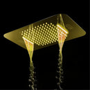 Ducha de Teto Embutir Spa Inox 58x38 LED Bluetooth Prime