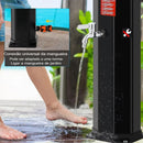 Chuveiro Solar De Piso Para Área Externa Piscina 60L AquaMax