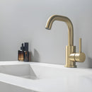 Torneira Para Banheiro Inox Monocomando Lavatório Velin