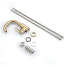 Torneira Para Banheiro Inox Monocomando Lavatório Velin