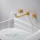 Torneira de Parede Duplocomando Para Banheiro Lusso Design Sofisticado