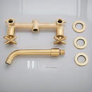 Torneira de Parede Duplocomando Para Banheiro Lusso Design Sofisticado