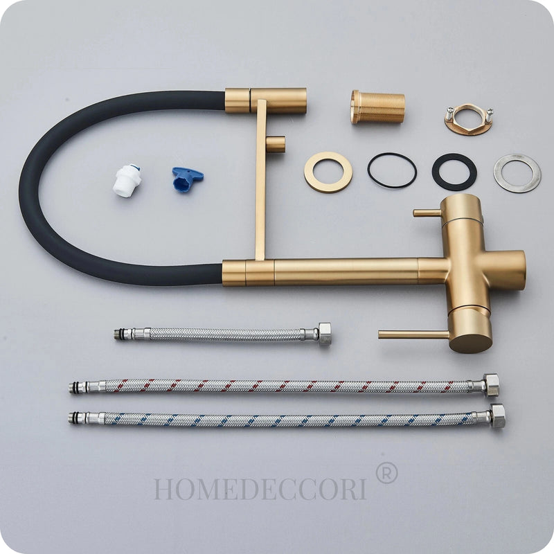 Torneira Gourmet Cozinha Monocomando Saida Para Filtro PalmFlow