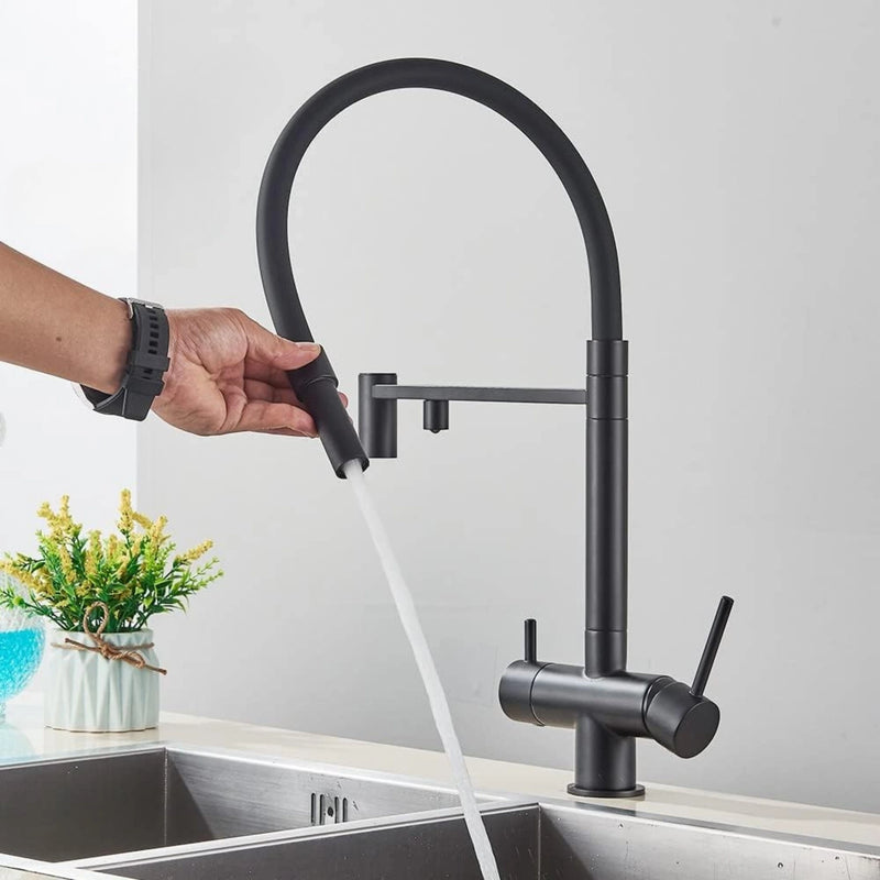 Torneira Gourmet Cozinha Monocomando Saida Para Filtro PalmFlow