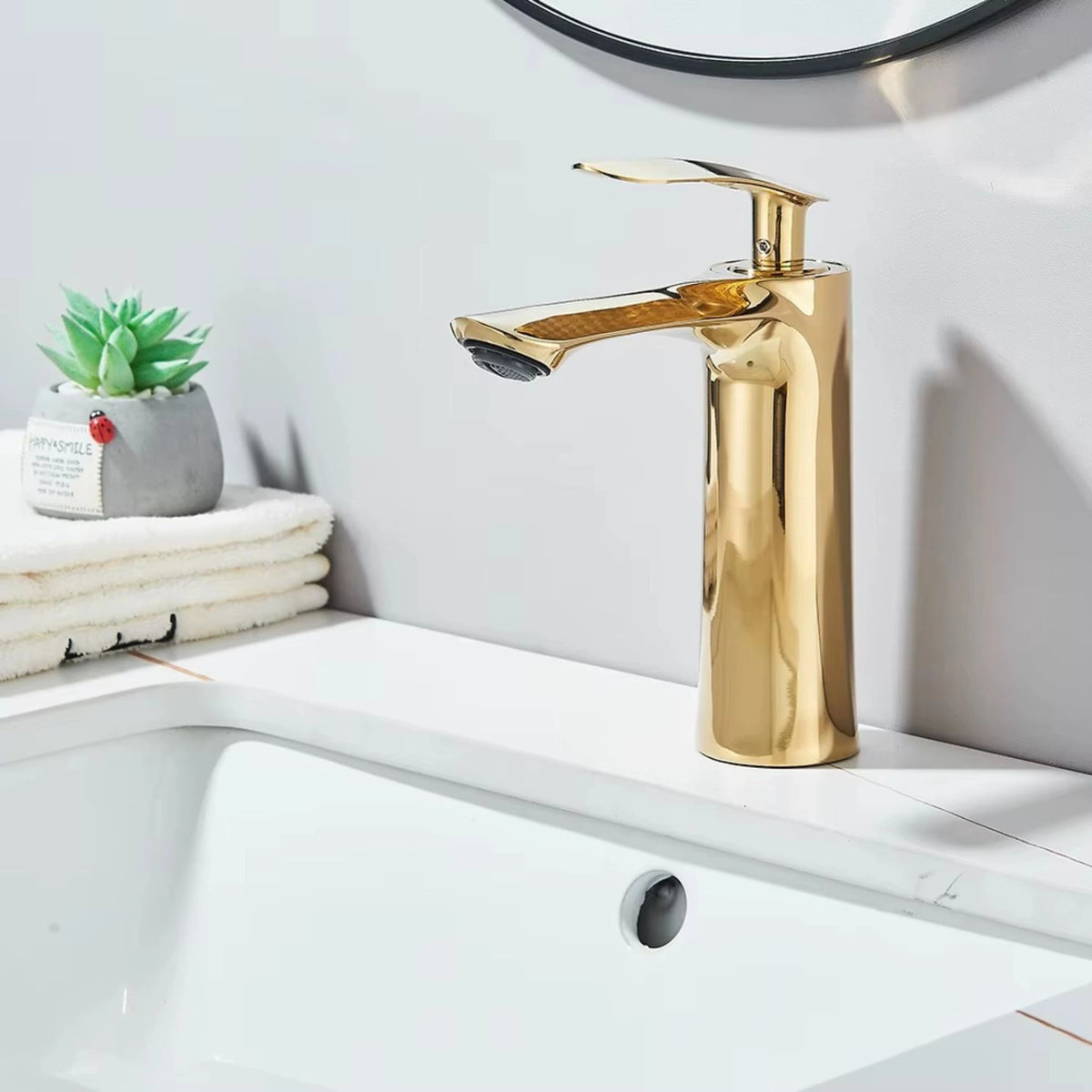 Torneira Para Banheiro Inox Monocomando Lavatório Hadner - Homedeccori