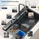 Cuba Gourmet Inox Pia Cozinha Inox Multifuncional 80x45