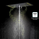 Ducha de Teto Embutir Spa Inox 63x33 LED Bluetooth Homulo