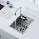 Cuba Gourmet Inox Hide 45x30 Com Torneira Retratil SteelBlack