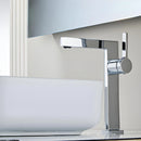 Torneira Para Banheiro Moderna Inox Monocomando Squaro