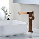 Torneira Para Banheiro Moderna Inox Monocomando Squaro