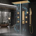 Ducha De Teto Embutir Inox 90x30 LED Bluetooth 6 Jatos Altezza