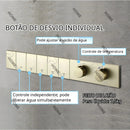 Ducha De Teto Embutir Inox 90x30 LED Bluetooth Spa Corinto