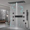 Ducha De Teto Embutir Inox 90x30 LED Bluetooth Spa Ferrara