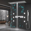 Ducha De Teto Embutir Inox 90x30 LED Bluetooth Spa Ferrara