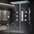 Ducha De Teto Embutir Inox 90x30 LED Bluetooth 6 Jatos Altezza