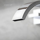 Torneira Moderna Duplo Comando Misturador Parede Banheiro Alamus