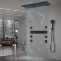 Ducha De Teto Embutir Inox 90x30 LED Bluetooth Spa Corinto