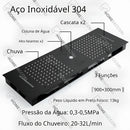 Ducha De Teto Embutir Inox 90x30 LED Bluetooth Spa Corinto