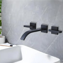 Torneira Moderna Duplo Comando Misturador Parede Banheiro Alamus