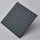 Chuveiro A Gás inox Quadrado Com Misturador Black River