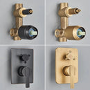 Chuveiro Vintage Inox Completo com Monocomando e Ducha Heritage