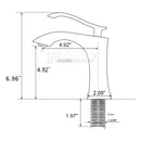 Torneira para Banheiro Lavatório Inox Monocomando Dibah