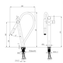 Torneira Gourmet Cozinha Monocomando Extensível Luxo Cozinha Belle