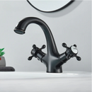 Torneira Vintage Retro Duplocomando Misturador Banheiro Imperial