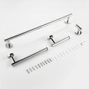 Suporte de papel higiênico de aço inoxidável cromado, polido, gancho de parede, toalha, rack de parede, acessórios de cozinha, banheiro