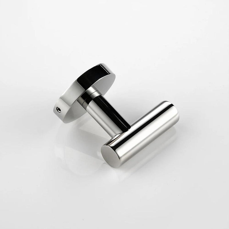 Suporte de papel higiênico de aço inoxidável cromado, polido, gancho de parede, toalha, rack de parede, acessórios de cozinha, banheiro