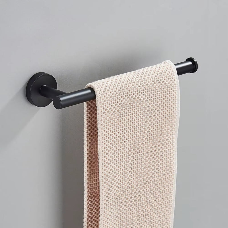 Acessórios Para Banheiro Inox Preto Fosco Belfor Homedeccori