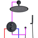 Chuveiro á gás Completo 20cm Níquel Escovado Orelli Homedeccori