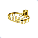 Acessórios Para Banheiro Inox Dourado Redondo 6 peças Golden Circle