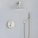 Chuveiro á gás Completo 20cm Níquel Escovado Orelli Homedeccori