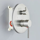 Chuveiro á gás Completo 20cm Níquel Escovado Orelli Homedeccori