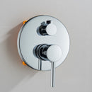 Chuveiro á gás Completo Inox 40cm Cromado Parede Hatmar