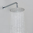 Chuveiro á gás Completo Inox 40cm Cromado Parede Hatmar