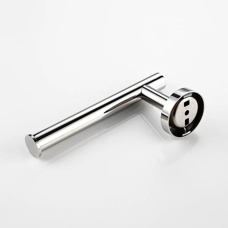 Suporte de papel higiênico de aço inoxidável cromado, polido, gancho de parede, toalha, rack de parede, acessórios de cozinha, banheiro