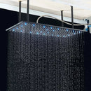 Chuveiro De Teto Spa Ducha Embutir Sobrepor 80x40 LED Fontana