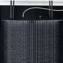 Chuveiro De Teto Spa Ducha Embutir Sobrepor 80x40 LED Fontana