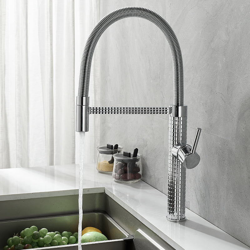 Torneira Gourmet Monocomando Inox retratil Extensivél Riviera
