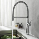 Torneira Gourmet Monocomando Inox retratil Extensivél Riviera