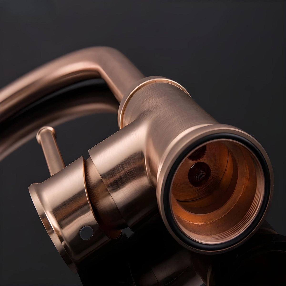 Torneira Gourmet Monocomando Cozinha Rose Gold RoseFlex