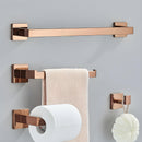 Acessórios para Banheiro Inox Rose Gold Shine