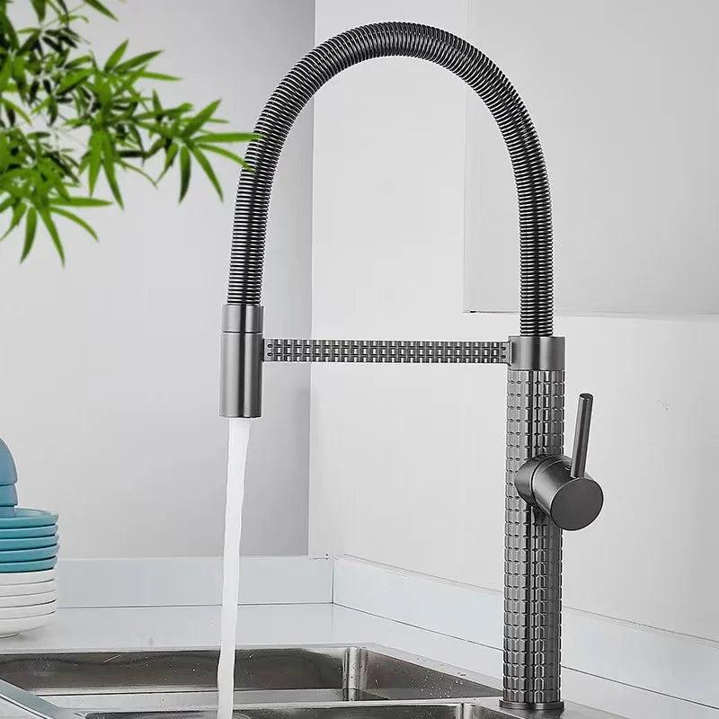 Torneira Gourmet Monocomando Inox retratil Extensivél Riviera