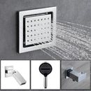Ducha de Teto Inox 50x50 Spa Cascata LED Aquaville